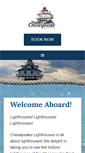 Mobile Screenshot of chesapeakelights.com